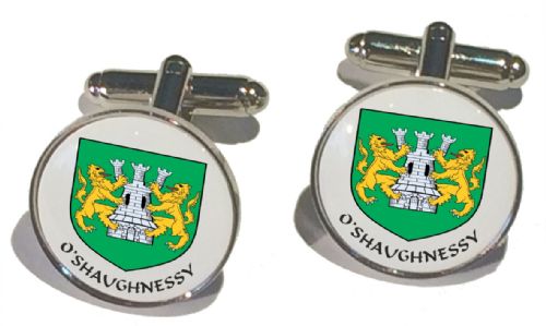 Family Crest Cufflinks Rnd